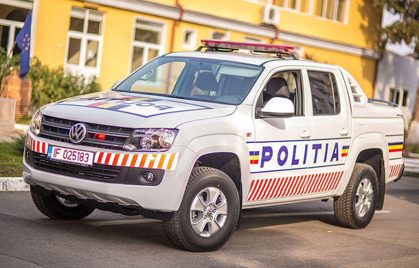 Poliţia Prahova a primit un Volkswagen Amarok de intervenţie - Poza 1