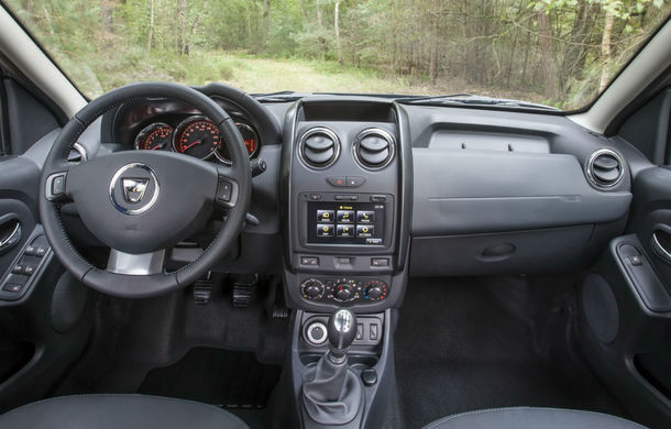 Vezi noua Dacia Duster facelift, imagini din interior