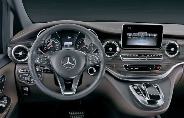 Mercedes V-Klasse – primele imagini cu interiorul modelului care înlocuieşte Vito şi R-Klasse - Poza 8