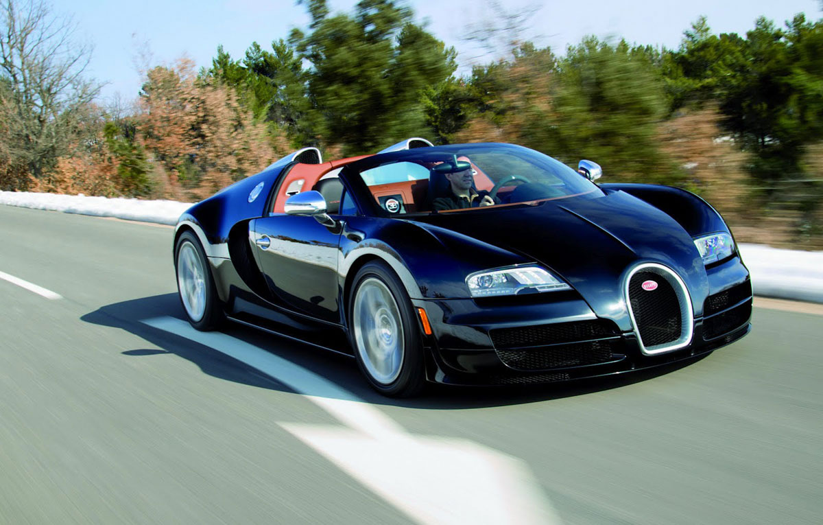 Bugatti Veyron Grand Sport Vitesse - cea mai rapidă decapotabilă din lume are 1200 de cai putere