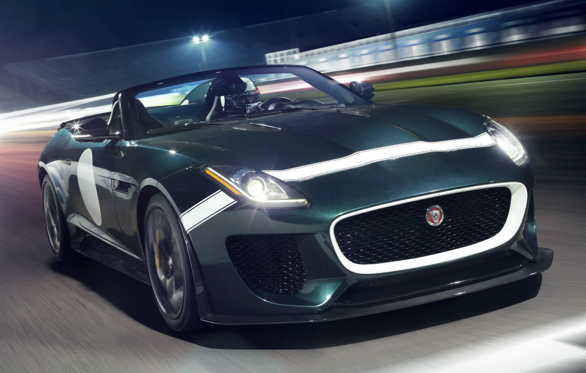 Авто: Родстер Jaguar F-Type Project 7 — до первой сотни разгоняется всего  за 3,9 секунды