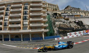 Alonso, print de Monaco