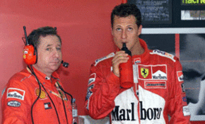 Schumacher tot la Ferrari