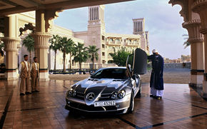 Sesiune foto: Mercedes-McLaren SLR in Dubai