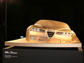 Alfa Brera reinterpretata in bronz