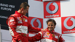 Massa: "Inca il simt pe Schumacher la Ferrari"