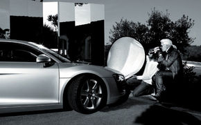 Arta fotografica cu Audi R8