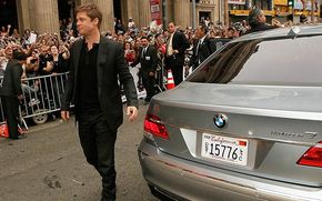Brad Pitt conduce un BMW Hydrogen 7