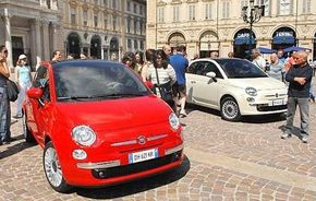 Fiat 500, spionat in Torino