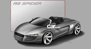 Iata cum va arata Audi R8 Spider