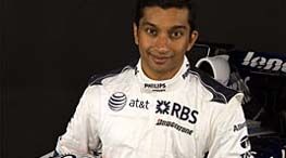 Karthikeyan spera sa fie pilot titular in 2008 la Williams