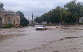 Galerie Foto: Inundatiile din Tecuci
