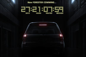 Teaser oficial: Subaru Forester