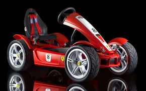 Masina cu pedale, inspirata de Ferrari FXX