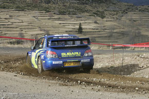 Subaru a testat in Spania