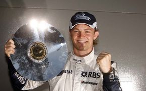 Rosberg, incantat de primul sau podium din F1
