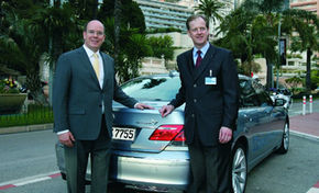 Printul Albert de Monaco a primit un BMW Hydrogen 7