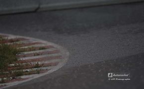 Circuitul de la Barcelona, afectat de ploi puternice