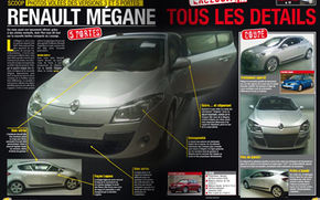 Primele imagini cu viitorul Renault Megane