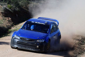 Pilotii Subaru au condus noua Impreza WRC2008