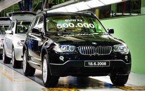 BMW X3 a depasit 500.000 unitati produse