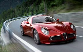 Alfa Romeo face  8C Competizione GTA