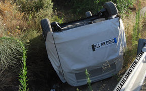 Un prototip Renault Scenic III distrus in Spania