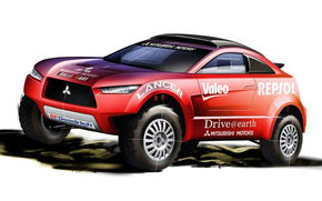 Mitsubishi a pregatit Racing Lancer pentru Dakar