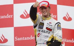 GP2: Grosjean a scapat victoria printre degete