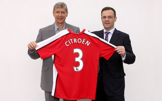 Citroen este furnizor oficial pentru Arsenal Londra