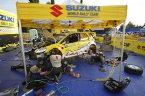 Suzuki a pregatit un nou SX4 pentru Raliul Finlandei