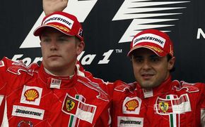 Analiza: Kimi Raikkonen vs. Felipe Massa