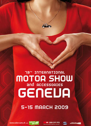 Acesta este afisul oficial al Salonului Auto de la Geneva 2009!