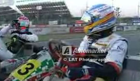 VIDEO: Distractie cu Alonso si Kubica la karting