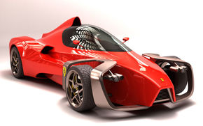 Ferrari Zobin, conceptul inspirat din Formula 1