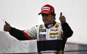 Fanii au decis: Alonso, cel mai bun pilot in 2008!