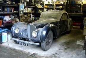 Un Bugatti Atalante din 1937 va fi vandut pe 7 milioane euro