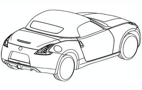 Primele schite cu Nissan 370Z Roadster