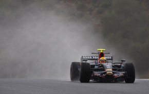 Ploaia afecteaza testele de la Jerez