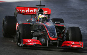 McLaren testeaza din nou pe aeroportul Kemble