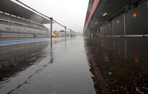 Ploaia afecteaza din nou circuitul de la Jerez