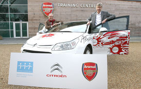 Citroen a creat o masina speciala pentru fanii Arsenal