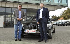 Gheorghe Hagi a primit un BMW 750Li din partea Automobile Bavaria