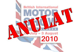 Editia 2010 a Salonului Auto al Marii Britanii a fost anulata
