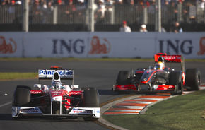 Trulli pierde podiumul in favoarea lui Hamilton