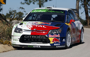 Citroen a testat C4 WRC HYbrid4 in Portugalia