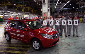 Dacia a produs 100.000 exemplare Sandero