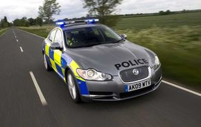Jaguar XF, cel mai nou membru al politiei britanice