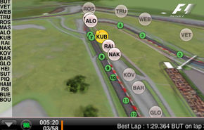 Aplicatie iPhone pentru live timing in Formula 1