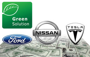 Guvernul SUA imprumuta 8 miliarde $ celor de la Ford, Nissan si Tesla